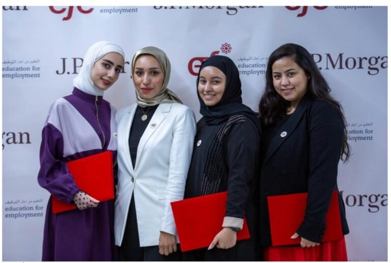 Education For Employment and J.P. Morgan Together Will Train a New League of Arab Women in Tech-Future Jobs