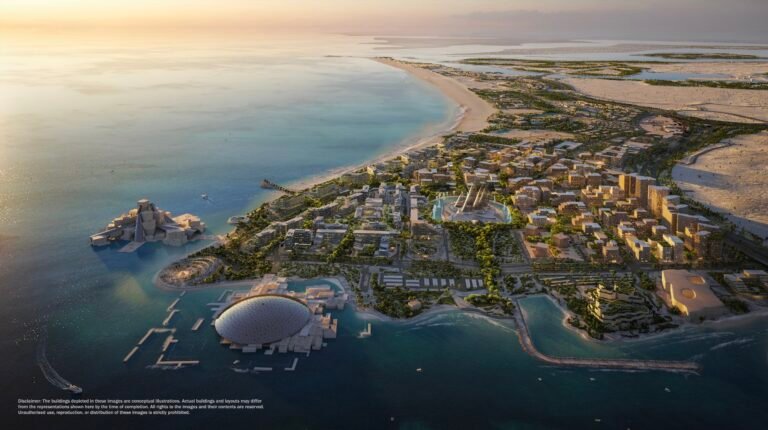 “سياحة أبوظبي” تستكمل الأعمال التطويرية للمنطقة الثقافية في السعديات عام 2025م