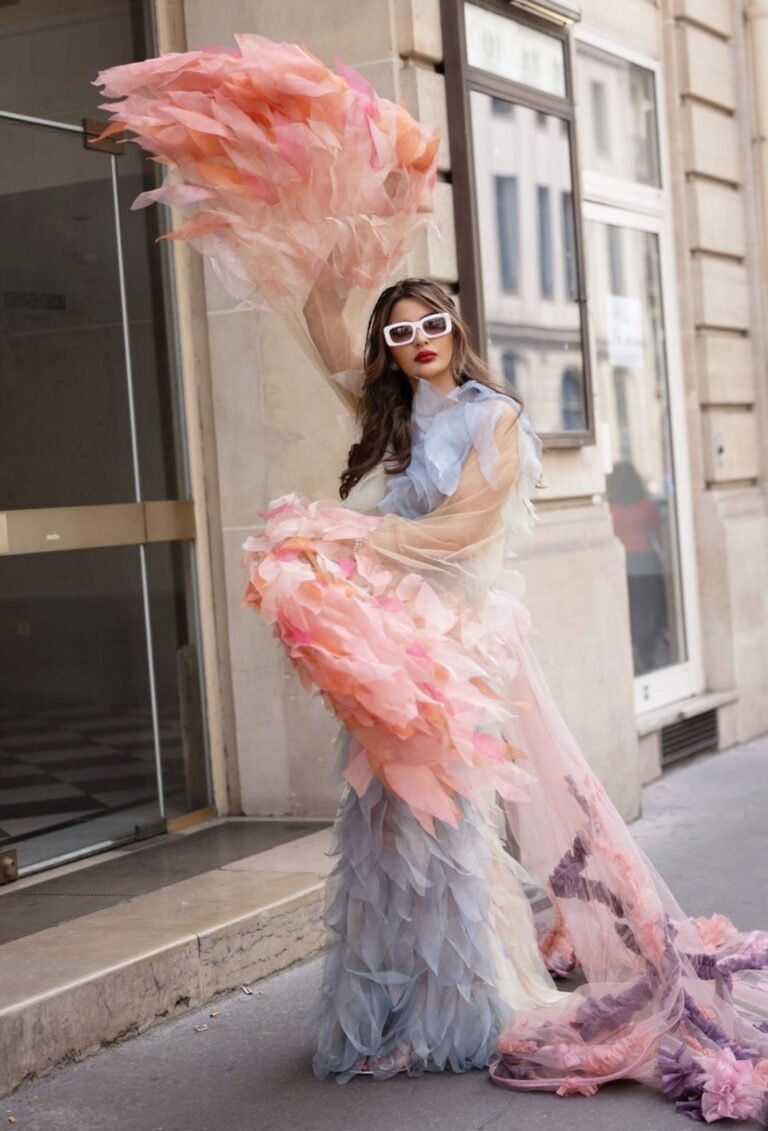 Dubai-based Indian Star and International Fashion Icon Deepti Sadhwani Shines at Paris Haute Couture Week with Stunning Haute Couture Looks