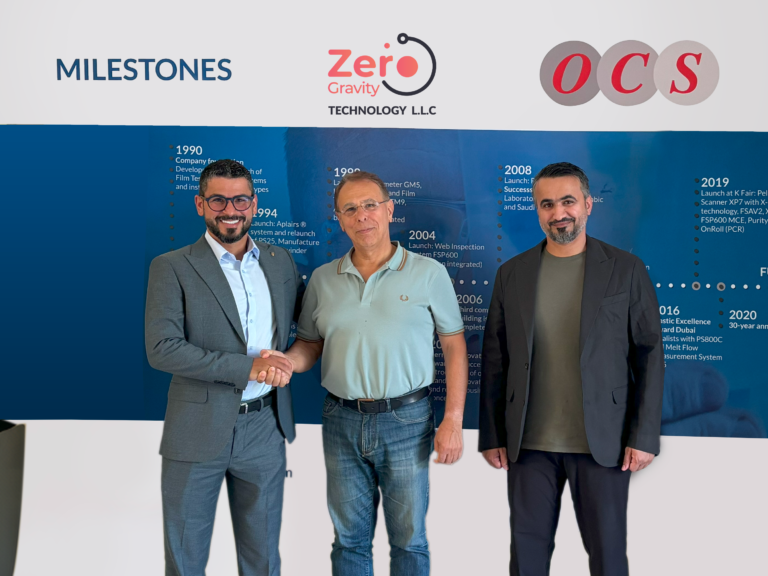 Zero Gravity Technology, a UAE-based company, has entered an exclusive partnership with the German company OCS Optical