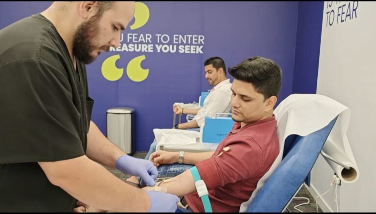 مجموعة أباريل تنظم حملة للتبرع بالدم في الرياض