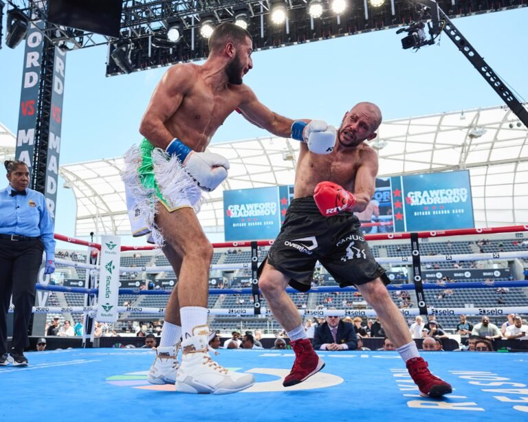 Ziyad Almaayouf Becomes the First Saudi Professional Boxer to Win a Match in USA at “Riyadh Season” in Los Angeles