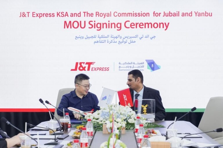 J&T Express and the Royal Commission for Jubail and Yanbu Sign Memorandum of Understanding