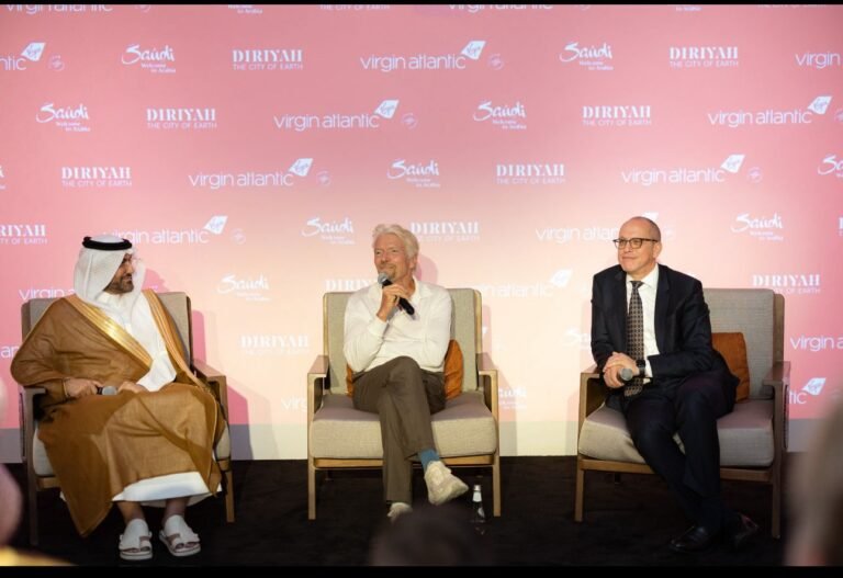 الرياض ترسخ مكانتها كوجهة سياحية عالمية وتستقبل أولى رحلات “فيرجن أتلانتيك” من مطار هيثرو الدولي