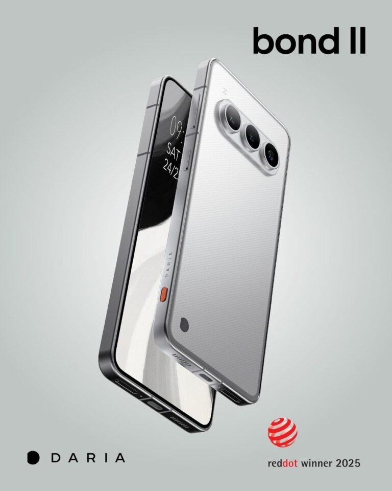 DARIA bond II smartphone wins global accolades
