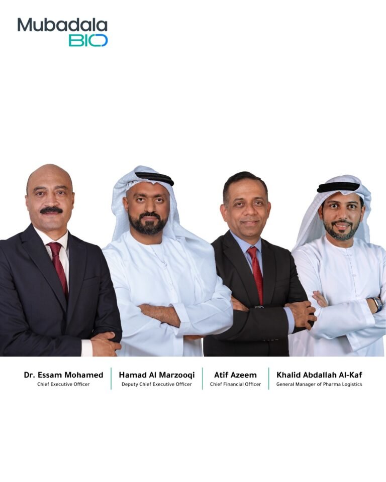 Mubadala Bio Announces Executive Leadership Updates