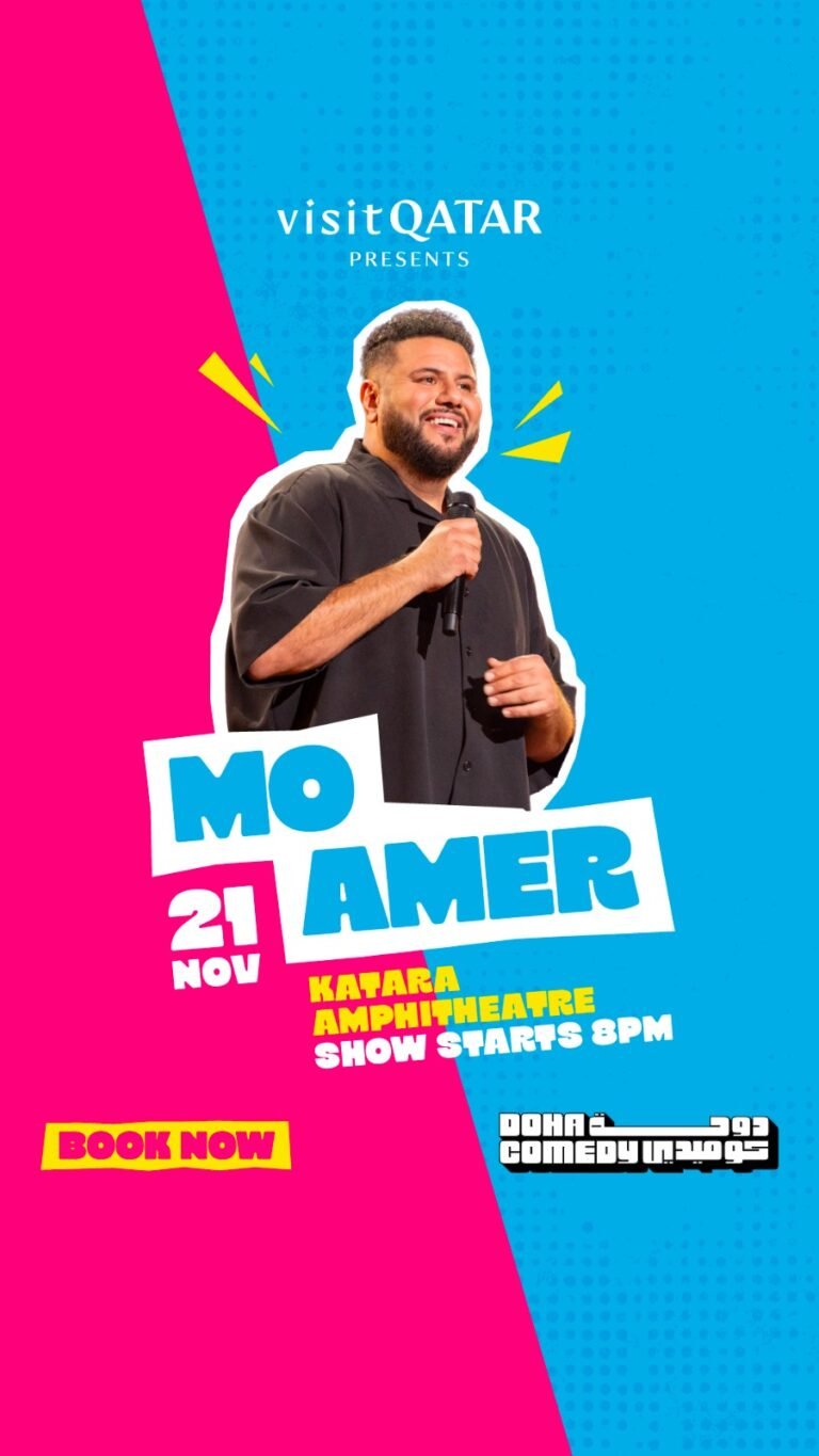 Visit Qatar Presents Mo Amer Live in Doha