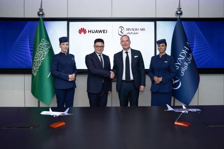 طيران الرياض وهواوي توقّعان مذكرة تفاهم لتعزيز القدرات الرقمية وتقديم تعريف مبتكر لمستقبل السفر الجوي
