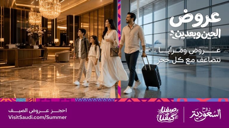 الهيئة السعودية للسياحة تطلق منصة عروض صيف السعودية 2026 تحت شعار”عروض الحين وبعدين” بالتعاون مع أكثر من 50 شريكاً من القطاع السياحي الخاص