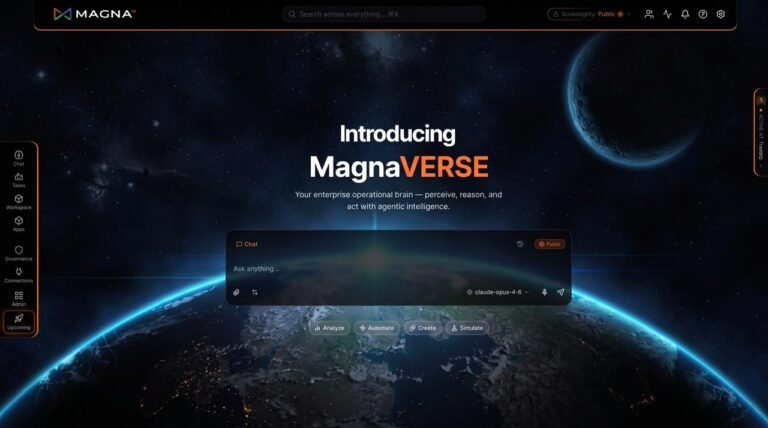 Magna AI Unveils MagnaVERSE™️ at Global AI Show to Help Enterprises Operationalize AI at Scale