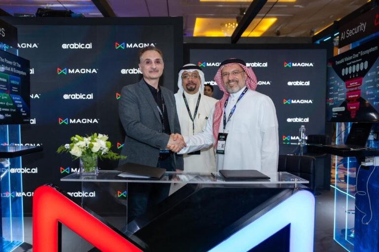 تعاون استراتيجي بين “Magna AI” و”Arabic.AI” لتعزيز قدرات الذكاء الاصطناعي السيادي المصممة للغة العربية في السعودية
